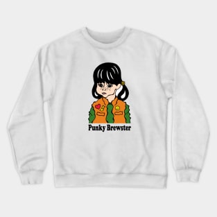 PUNKY BREWSTER FAN ART!! Crewneck Sweatshirt